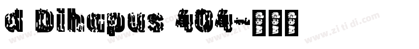 d Dihapus 404字体转换